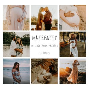 20 Maternity Presets and 15 tools. Professional Desktop & Mobile for Family, Mommy Blogger, Baby, Pregnancy, Newborn Filter for Photography
