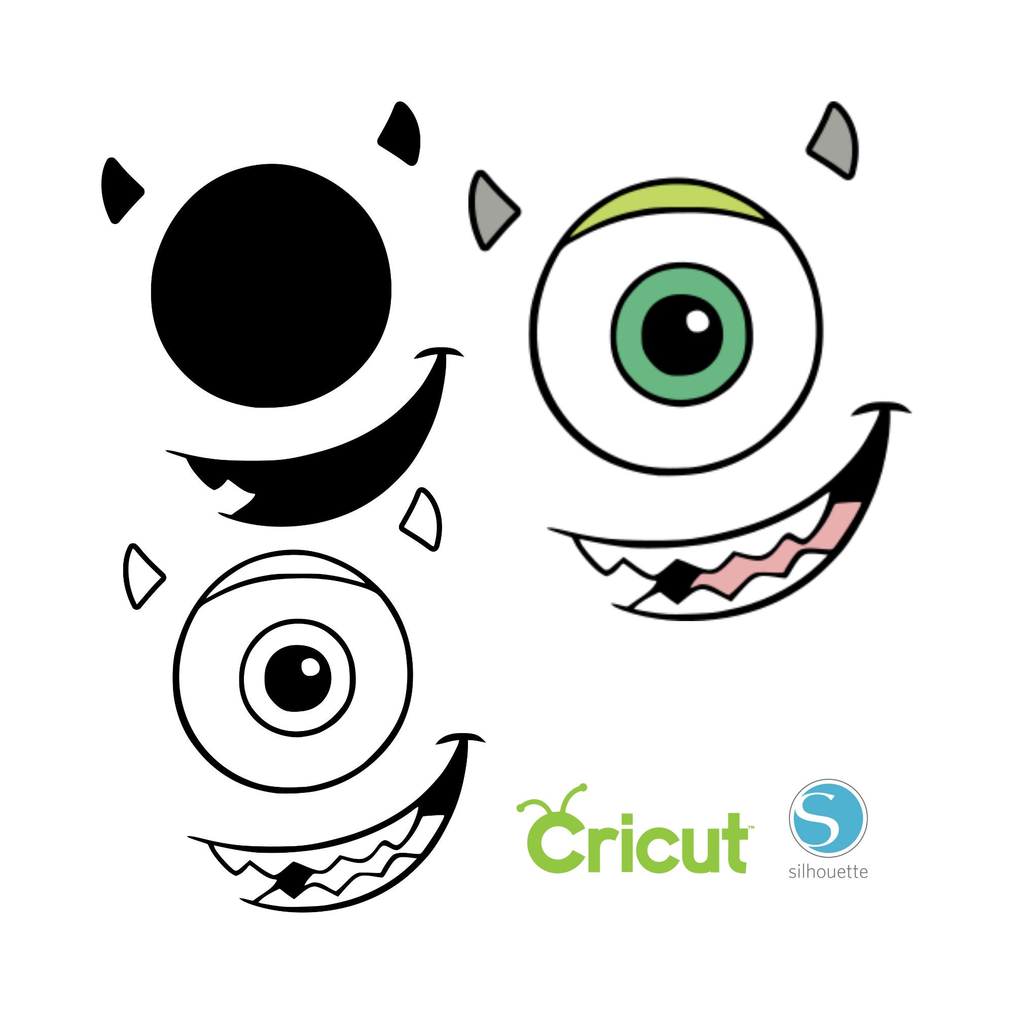 Monsters Inc characters svg, Mike Wazowski svg, Sulley svg, - Inspire Uplift