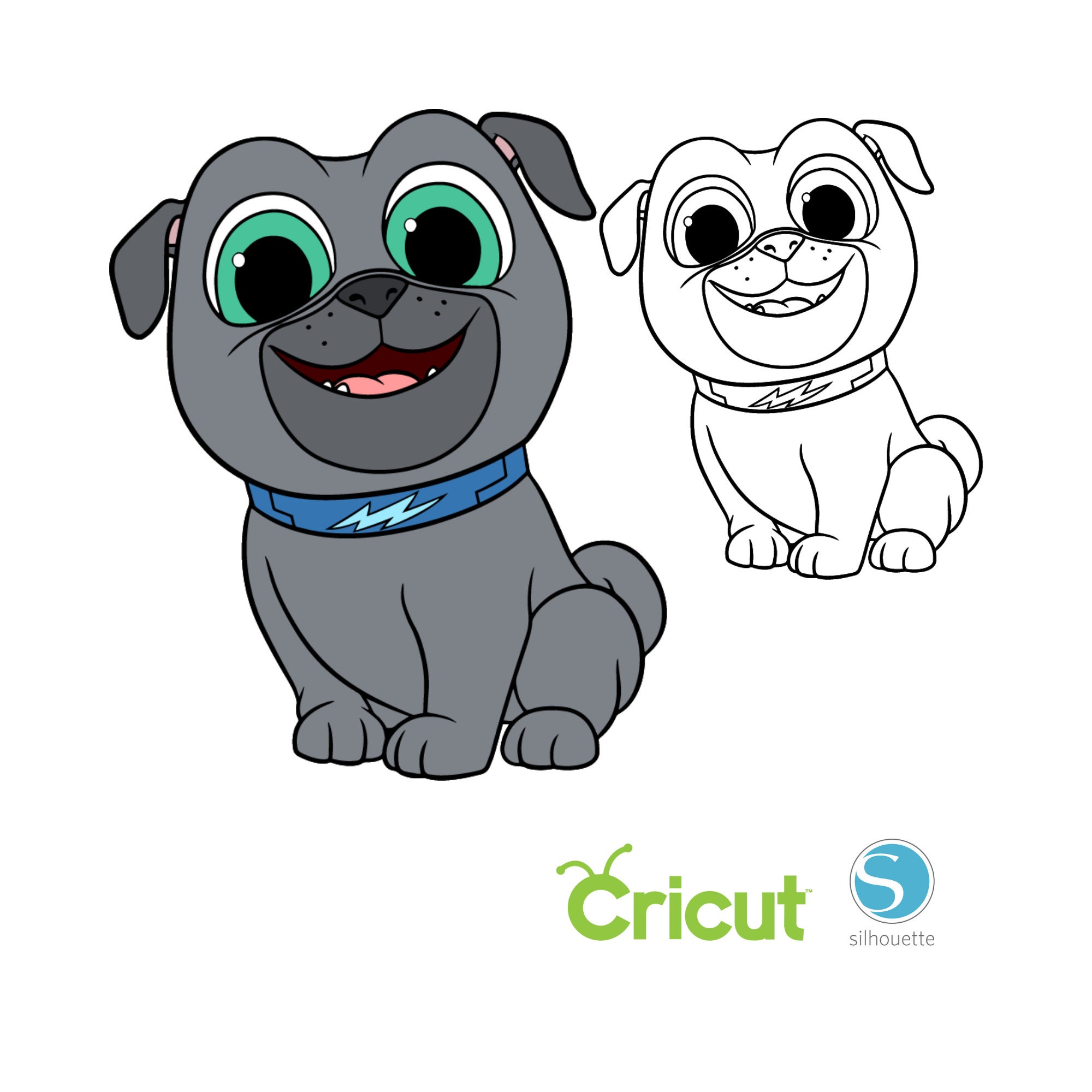 2 Bingo SVG for Cricut and Silhouette Cutting Machines Puppy - Etsy Canada