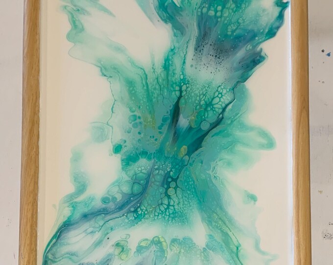 Blues and Greens Serving Tray