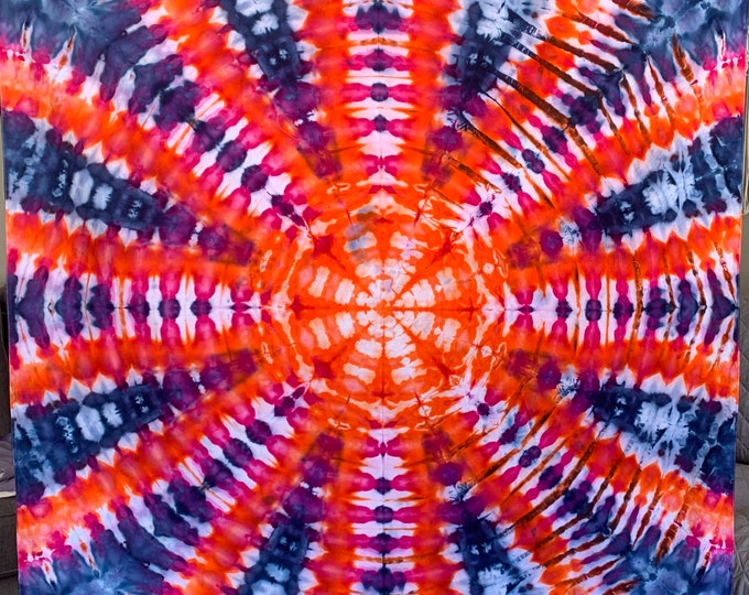 Blue and Orange Tapestry (5'x5')