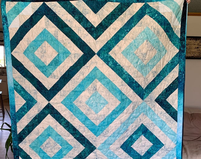 Domino 5 Blue Lagoon (61x70)