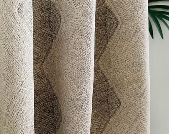 Tribal Bliss- Luxury Custom Made Curtains- (2 Panels)