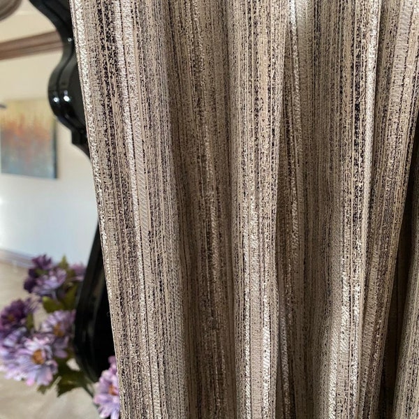 Shooting Stars- Luxury custom made curtains(2 Panels)