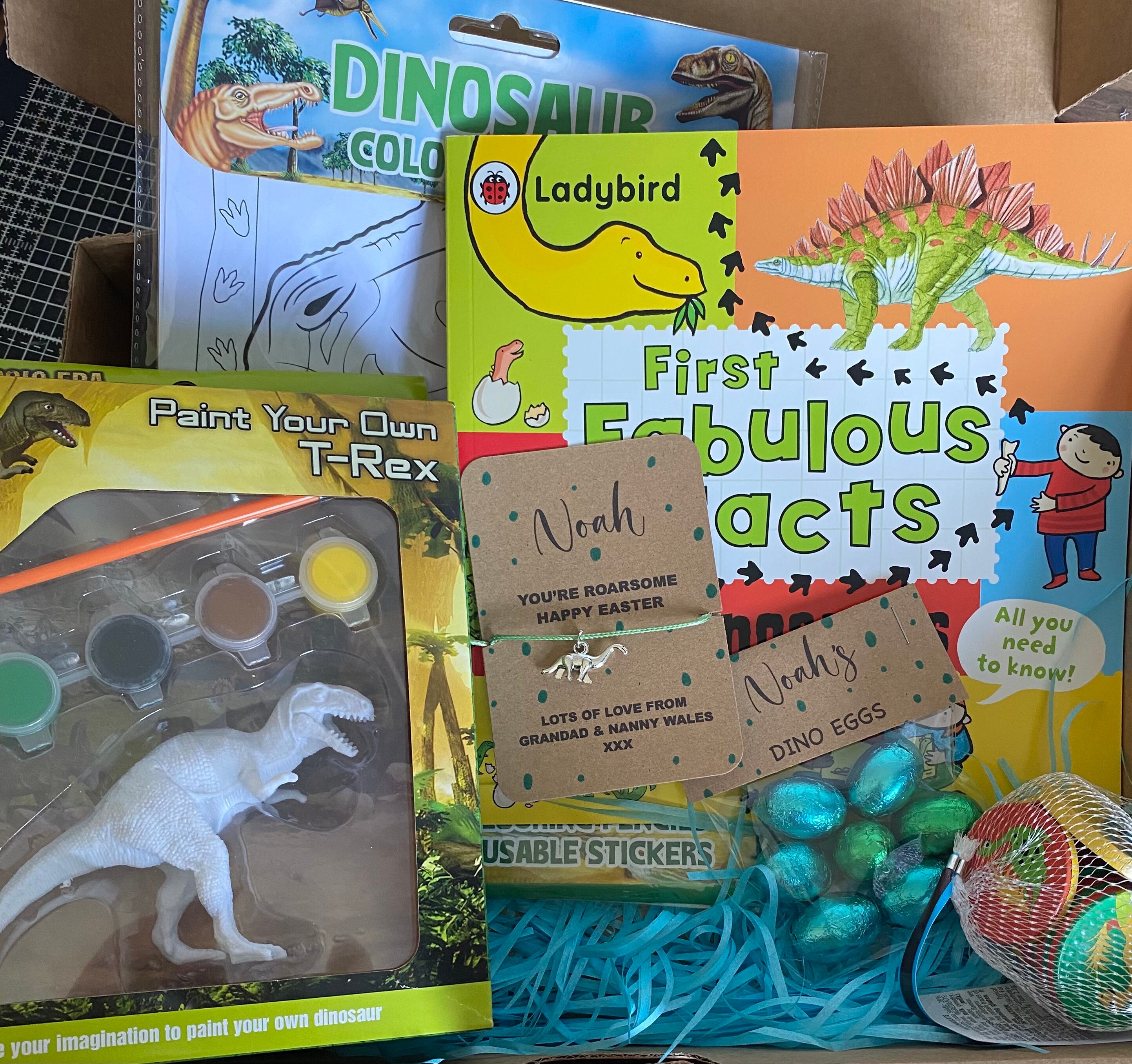 Dinosaur gift box dinosaur boys gift box dinosaur gift Etsy