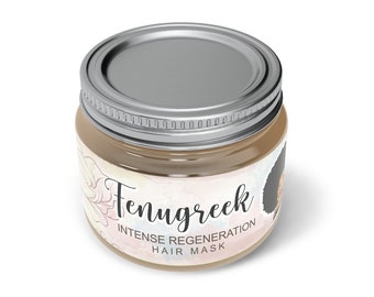 Fenegriek haarmasker voor intense regeneratie