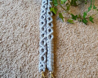 DIAMONDS Macrame Camera Strap - Custom Camera Strap - Photographer Gift