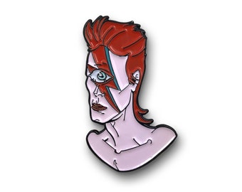 Cyclops David Bowie Enamel Pin