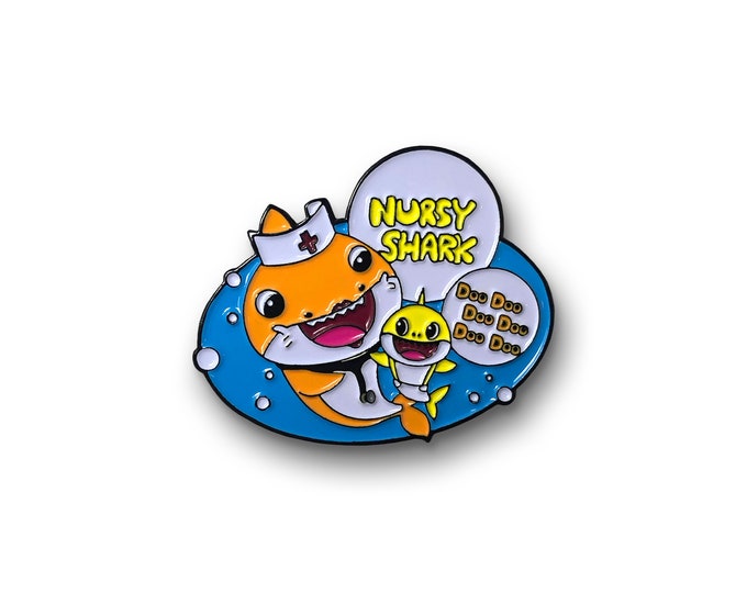 Nursy Shark Pin