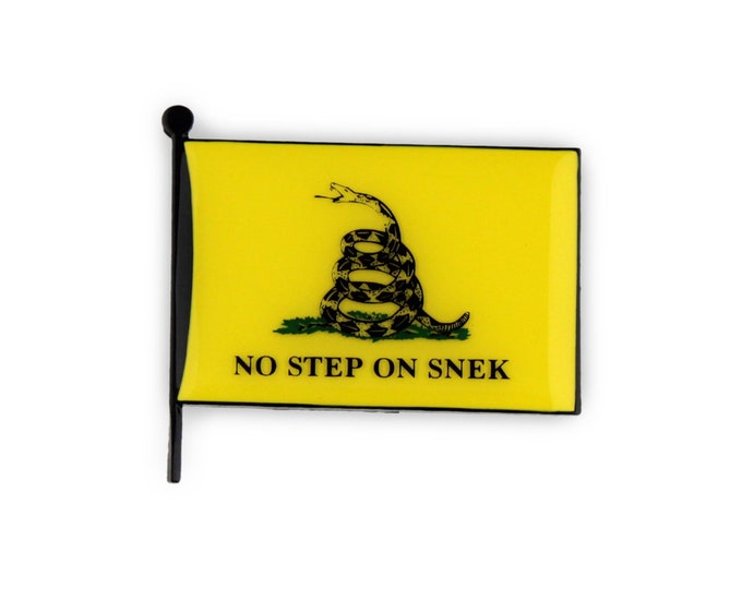 No Step On Snek Pin