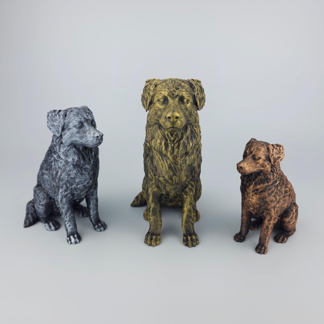 Australian Shepherd Figurine Realistic, Hand-painted Aussie Sculpture ...