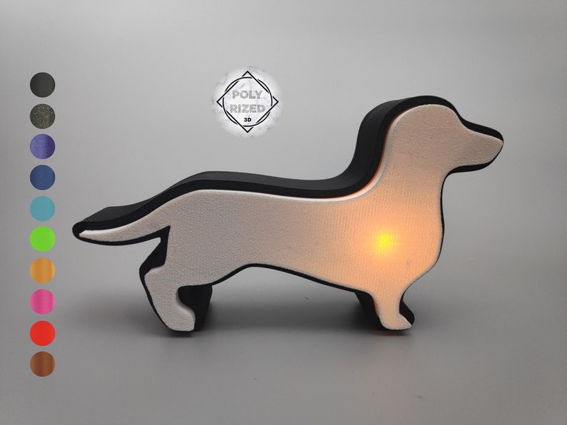 dachshund night light