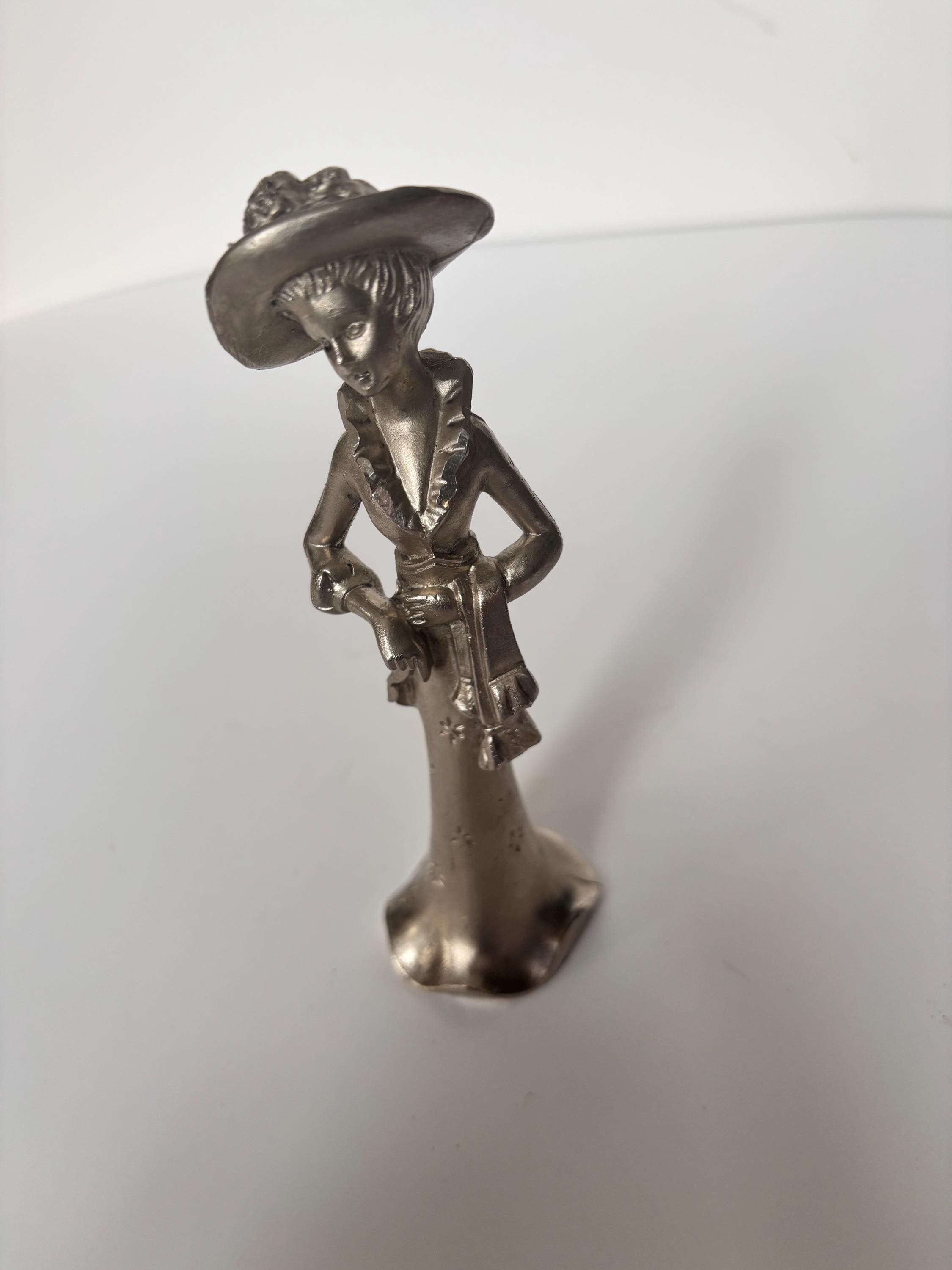 ヴィンテージ イタリア ピューター 置物 – ペルトロ チェゼッラート ア