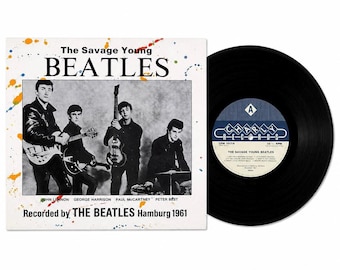The Beatles - The Savage Young Beatles LP - 1982 Charly Records CFM-701 - UK Pressing - Classic Rock Collectible