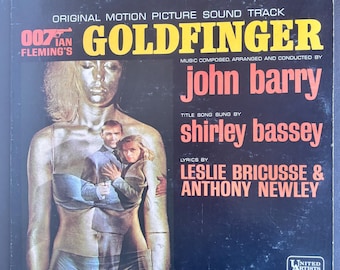 Vintage James Bond 007 13 Original Themes Movie Soundtrack