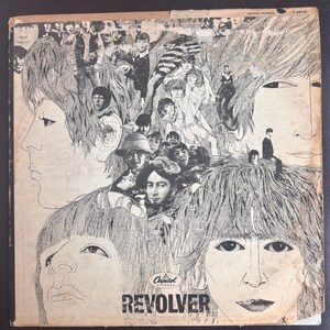 The Beatles – Revolver LP Mono Canada T-2576 P1 | 1966 Capitol Rainbow Label | Vintage Vinyl Record