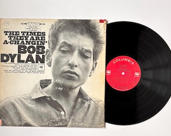 Bob Dylan – The Times They Are A-Changin’ LP | 1964 Columbia CS 8905 Stereo | Canadian Press