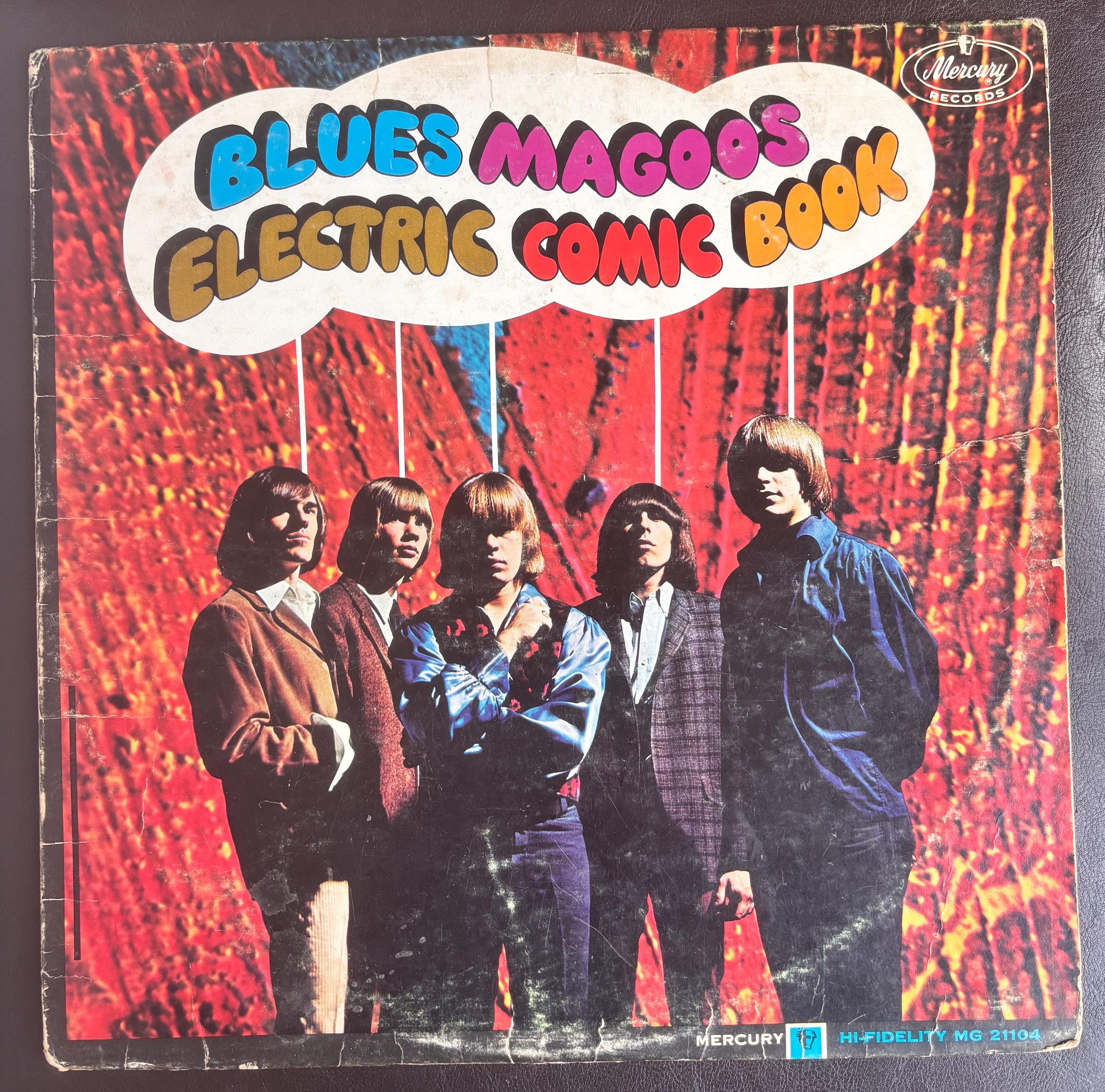 Blues Magoos - Electric Comic Book LP 1967 Mono Canadian Press Psychedelic Rock Vinyl