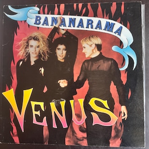 Bananarama – Venus LP Vinyl Record | Vintage 80s Pop Album | London Records LDSX 227 | Collectible Girl Group LP