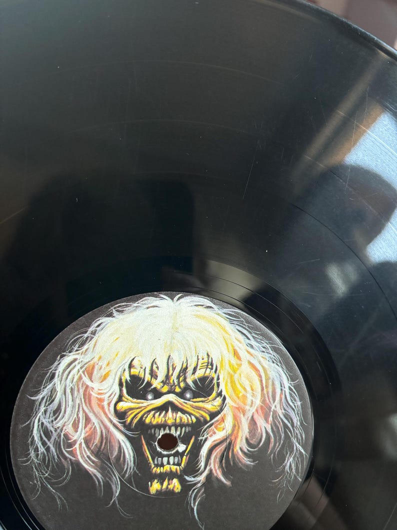 1982 Iron Maiden the Number of the Beast LP Harvest ST12202 Canada