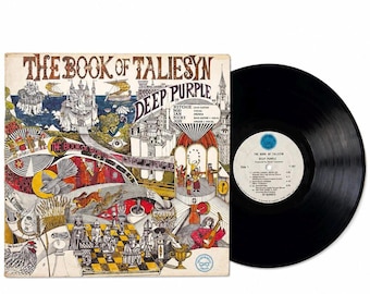 Deep Purple – The Book of Taliesyn LP 1968 US • Tetragrammaton T-107 • Psych Rock Vinyl