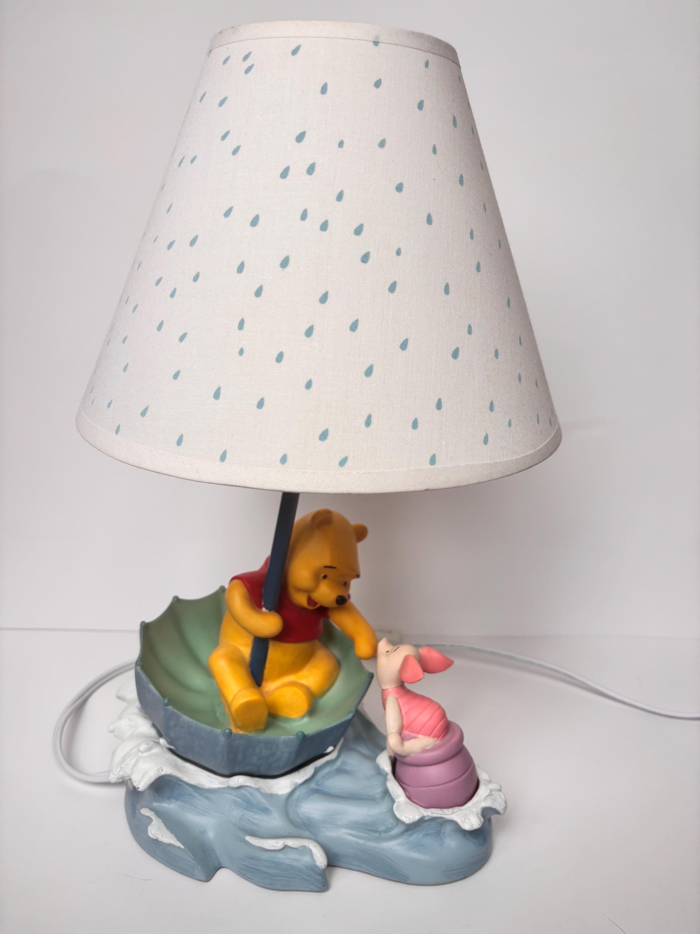 Vintage Hampton Bay Disney Winnie the Pooh & Piglet Umbrella