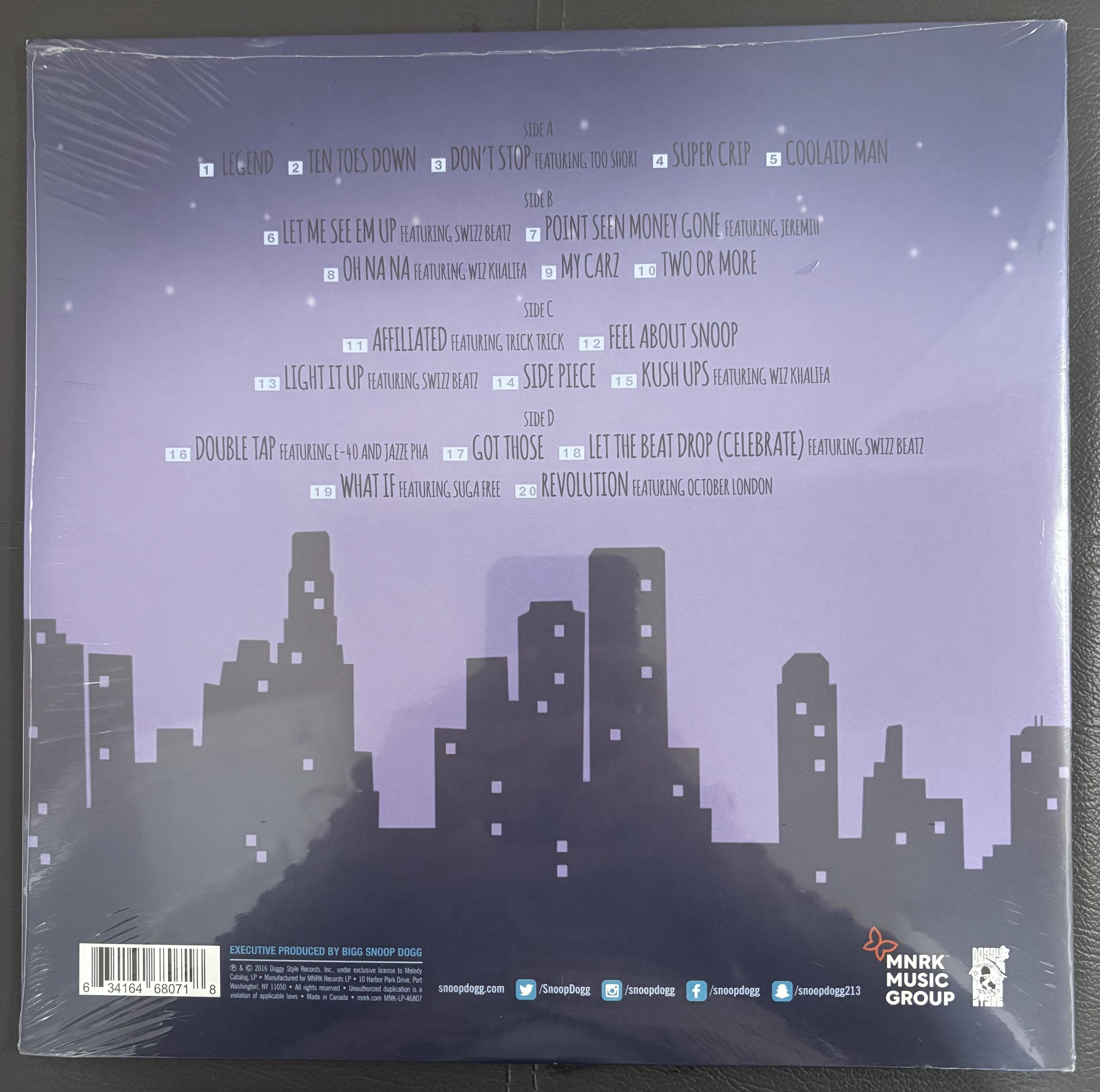 スヌープ・ドッグ - COOLAID - 限定版ライムグリーン・ビニール