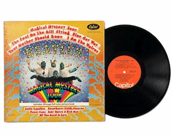 The Beatles Magical Mystery Tour LP - 1970’s Capitol SMAL-2835 - Canada Press - Plus Booklet