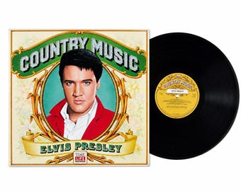 Elvis Presley Country Music Vinyl LP 1981 Time Life STW-106 USA Pressing Are You Lonesome Tonight