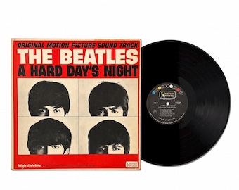 The Beatles – A Hard Day’s Night LP | 1966 US Capitol Record Club Mono T-90828 | “I Cry Instead” Variant