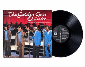 The Golden Gate Quartet – The Best Of LP Vinyl Record | 1980 Columbia EMI C068 - 72.153 | French Press | Gospel Spiritual| Silent Night