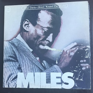 Miles David – Heard &#39;Round the World 2LP – 1983 Live Jazz Schallplatte NM – Doppelalbum –Columbien Schallplatte – Vintage Jazz Sammlergeschenk