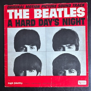 Hard days night 1964 - Etsy 日本