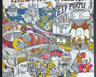 Deep Purple - The Book Of Taliesyn LP - 1968 Canadian Pressing  Polydor – 543 016  Hard Rock