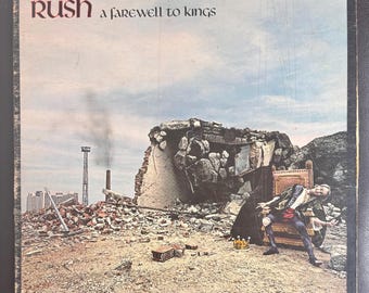 Rush - A Farewell to Kings LP - 1977 Anthem ANR-1-1010  Canadian Pressing - Prog-Rock Classic