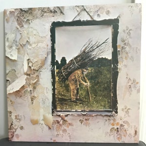 Vintage Led Zeppelin IV LP - Schallplatte - NM