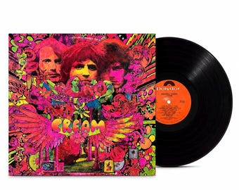 Cream – Disraeli Gears LP - 1980s Club Edition - Polydor R 104898 - Canadian Pressing - Psychedelic Rock Vinyl
