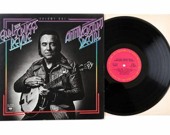 Earl Scruggs Revue Anniversary Special Vol 1 LP 1975 Columbia Canada KC 33416 Bluegrass Folk Johnny Cash Dylan