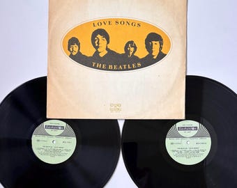 Beatles Love Songs 2LP Vinyl | 1982 Balkanton BTA-1141-1 Bulgarian Press Beatles Record | EX Vinyl