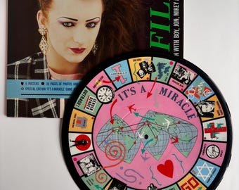 ヴィンテージ オリジナル 1980 年代 カルチャー クラブ ポスター 1983