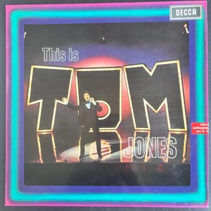 Tom Jones – This Is Tom Jones LP Vinyl 1969 Uk Decca Boxed Stereo Repress • Near Mint Vinyl / EX Cover • Rock SKL-5007