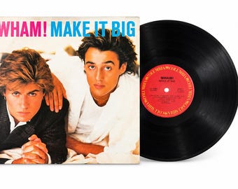 WHAM! Make It Big LP 1984 Columbia FC 39595 Canada Pressing Wake Me Up Before You Go-Go