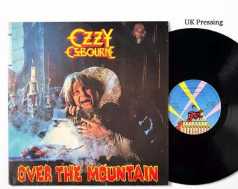 Ozzy Osbourne – Over The Mountain 12” UK Single | 1981 JET 12017 | TimTom Cut | Heavy Metal