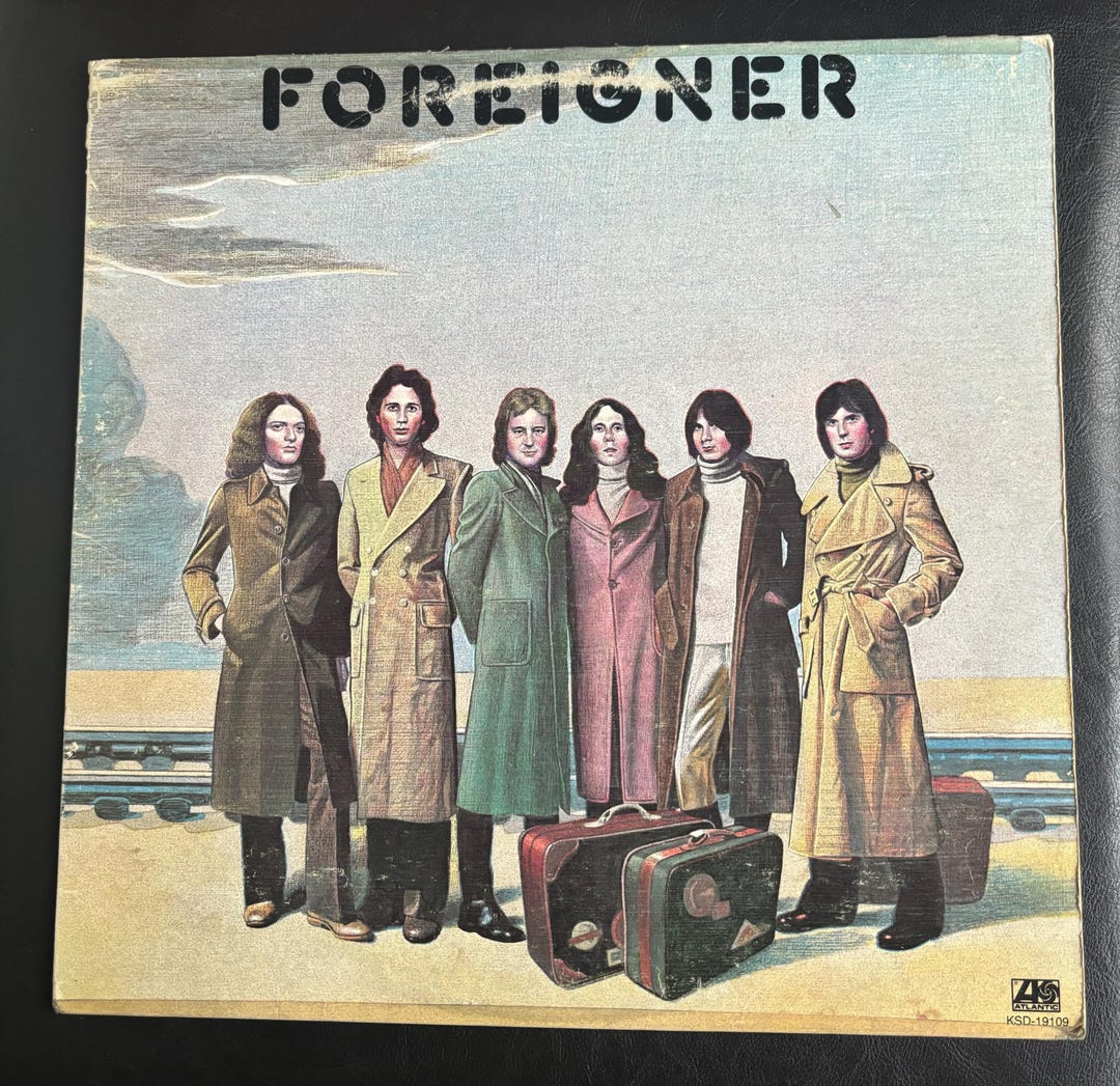 1977 Foreigner - Foreigner LP Atlantic KSD-19109 Canada - Etsy