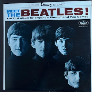 ミート・ザ・ビートルズ　1963 Vintage Beatles - Meet the Beatles Album (V8521) - Etsy 日本