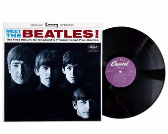 The Beatles – Meet The Beatles! LP - 1978 Capitol ST-2047 Stereo - Canada Press - Purple Label - Classic Rock