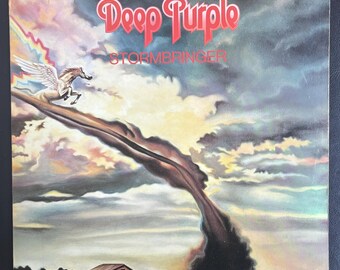 Deep Purple - Stormbringer LP: 1974 Purple Records TPS 3508  UK Pressing, Hard Rock