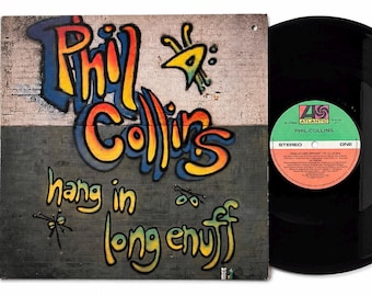 Phil Collins – Hang In Long Enough 12” Vinil 1990 Atlantic 7861110 | Mixagens de Shep Pettibone | Vinil Dance Remix
