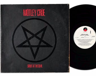 貴重❗️Motley Crue 97年サイン入り色紙 Original Vintage Poster