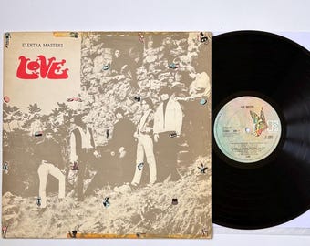 Love – Love Masters LP - 1973 UK Elektra K 32002 - Butterfly Label psychedelische rock Arthur Lee-compilatie